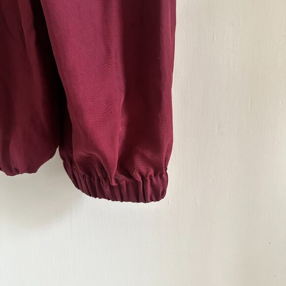 Small Everlane Party-Of-One Jumpsuit in Oxblood - Picture 3 of 5